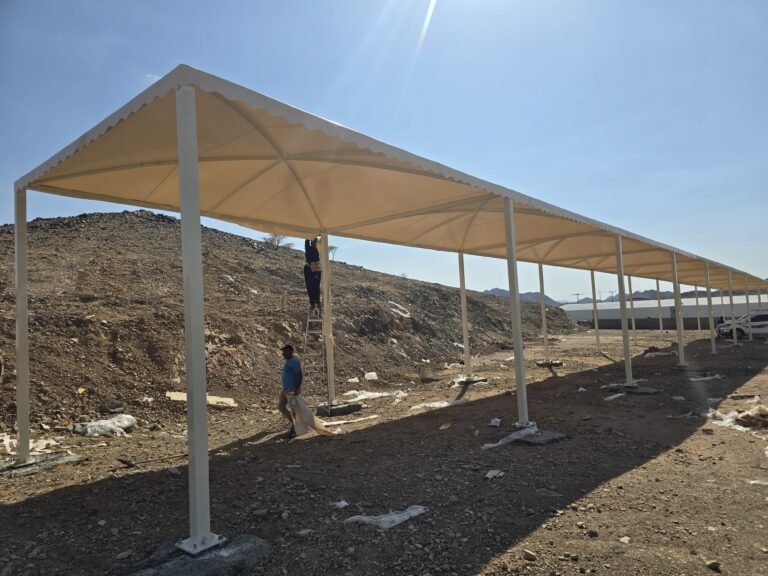 تركيب مظلات